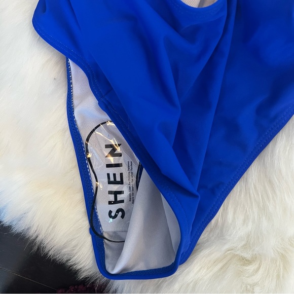 BNWT Shein Swimsuit / Dark Blue / Size Medium / One Piece - Picture 7 of 7